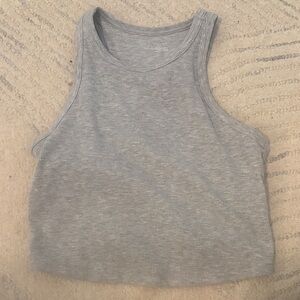 Stylish Gray Women's Tank Top